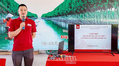 Ông Nguyễn Văn Ngọc Hiên, Phó Giám đốc Trung tâm Phát triển nông thôn bền vững, Quản lý Dự án VM077, thông tin về định hướng thời gian tới.