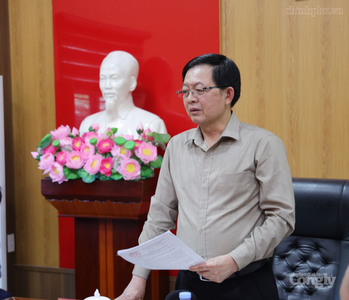 Phó Thủ tướng Hồ Quốc Dũng phát biểu chỉ đạo tại cuộc làm việc. Ảnh: VGP/Gia Huy