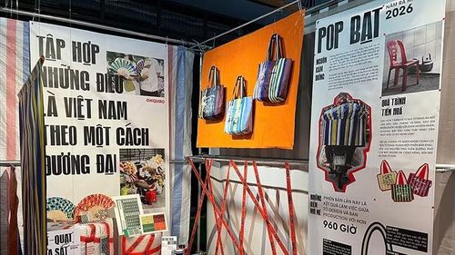 Một gian trưng bày tại không gian tương tác của sự kiện. (Ảnh: TFS)