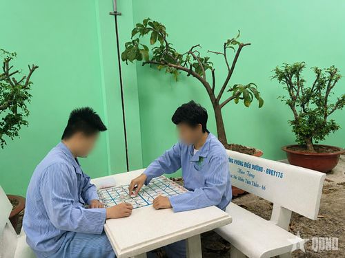 Bệnh nhân điều trị tại Khoa Sức khỏe tâm thần, Bệnh viện Quân y 175. 