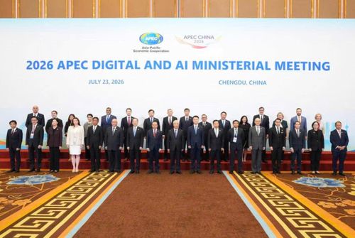  Các đại biểu tham dự Hội nghị Bộ trưởng APEC về Số và AI. Ảnh: MST 