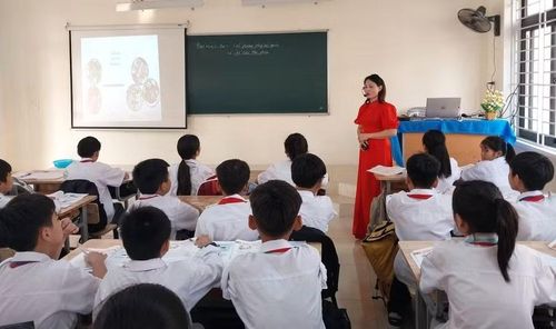 Trường THCS Trung Hà (xã Nguyệt Đức) đẩy mạnh ứng dụng công nghệ số trong dạy và học.