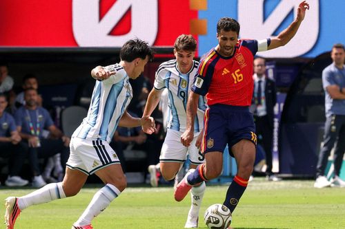 Rodri thi đấu xuất sắc tại World Cup 2026. Ảnh: E.P