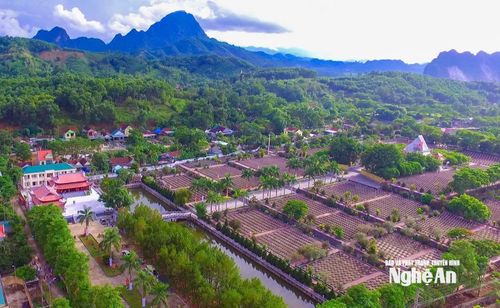 Toàn cảnh Nghĩa trang Liệt sĩ Quốc tế Việt – Lào. Ảnh: Đình Tuyên