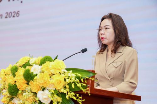 Bà Hà Thu Giang, Vụ trưởng Vụ Tín dụng các ngành kinh tế, Ngân hàng Nhà nước. Ảnh: BTC