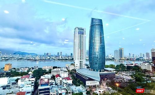 Trung tâm hành chính TP Đà Nẵng. Ảnh XM.