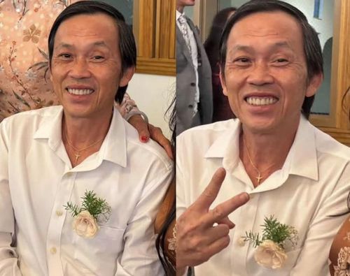 Không phải trên phim trường hay sân khấu, nụ cười rạng rỡ của NSƯT Hoài Linh trong ngày vui của người thân tại Mỹ lại khiến nhiều khán giả chú ý. Ảnh: FB Dương Triệu Vũ