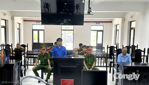 Bị cáo Võ Thanh Thuận tai phiên tòa