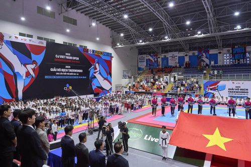 Giải vô địch Taekwondo các lứa tuổi trẻ quốc gia được tổ chức thường niên từ năm 2019. Ảnh: TTVN