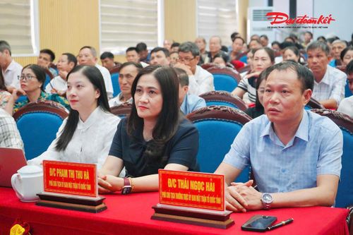 Đại diện Ban Thường trực Ủy ban MTTQ Việt Nam tỉnh Hà Tĩnh tham dự và chỉ đạo các lớp tập huấn. Ảnh: TG.
