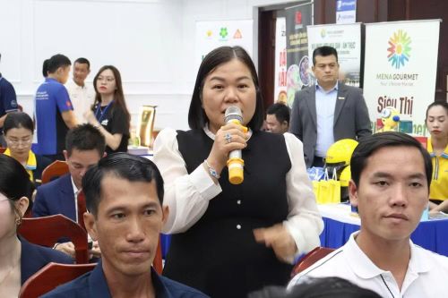 Các đại biểu đóng góp ý kiến tại các phiên thảo luận. (Ảnh: Trung ương Hội Doanh nhân trẻ Việt Nam cung cấp)