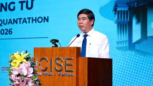 Phó chủ tịch UBND tỉnh Gia Lai Lâm Hải Giang phát biểu tại khai mạc