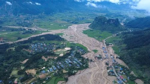 Mưa lũ gây thiệt hại tại xã Mường Than.