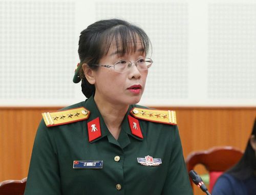 Đại tá Lý Hương Ly. Ảnh: N.Hải