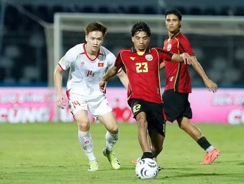 Timor Leste không thể cản được sức mạnh của Việt Nam - Ảnh: Anh Khoa
