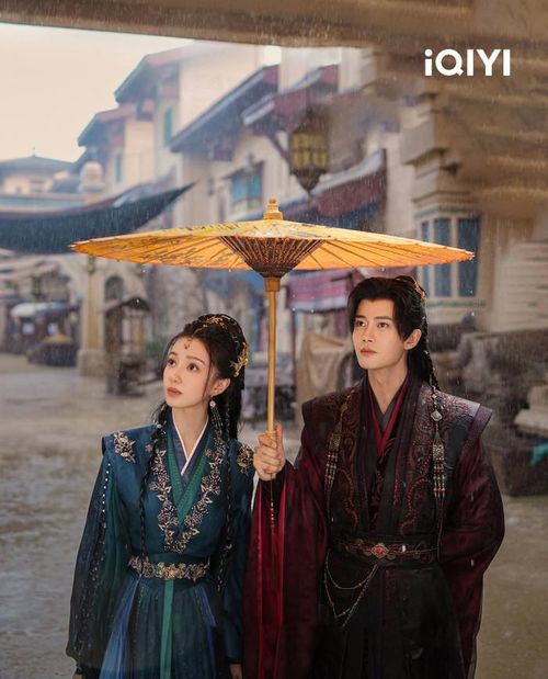 Giai Ngẫu Thiên Thành do Nhậm Gia Luân, Vương Hạc Nhuận đóng chính. Ảnh: Weibo