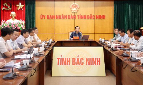 Đồng chí Phạm Văn Thịnh chủ trì cuộc họp thẩm định các dự thảo hệ số điều chỉnh giá đất.