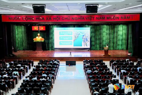 Quang cảnh hội nghị tập huấn. Ảnh: T.CÔNG