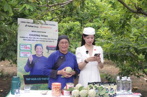 Nhà sáng tạo nội dung tương tác trực tiếp với khách hàng trên phiên Mega livestream