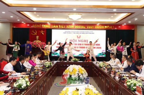 Một tiết mục văn nghệ tại Hội nghị.
