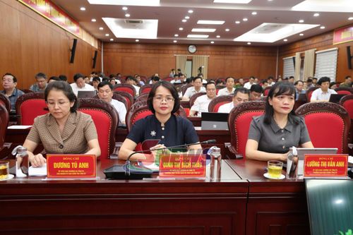 Các đại biểu dự hội nghị.
