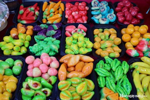 Sắc màu những loại bánh tuổi thơ 