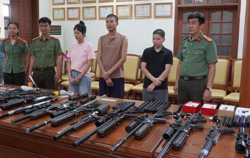 Các đối tượng: Đào Thị Lan Anh, Đào Huy Đức và Lại Văn Hưng. (Ảnh: Bộ Công an)
