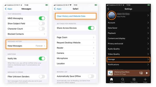 Cách xóa cache trên các ứng dụng. Ảnh: Avast.
