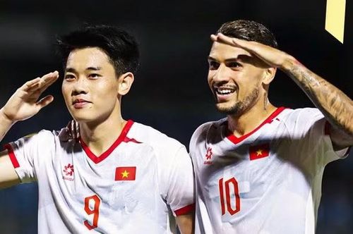 Đình Bắc thi đấu bùng nổ. (Ảnh: VFF)