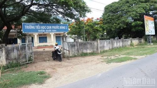 Điểm trường Suối Hai, Trường Tiểu học Cam Phước Đông 1, phường Ba Ngòi, tỉnh Khánh Hòa, nơi đang lan tỏa mô hình giữ nhịp học giữa mùa hè và gieo yêu thương cho học sinh dân tộc Raglai từ những điều bình dị.