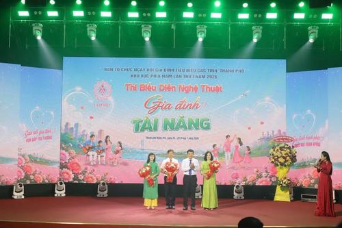 Phần thi tài năng của các gia đình.
