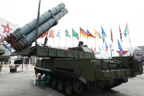 Xe Buk-M3. Ảnh: TASS