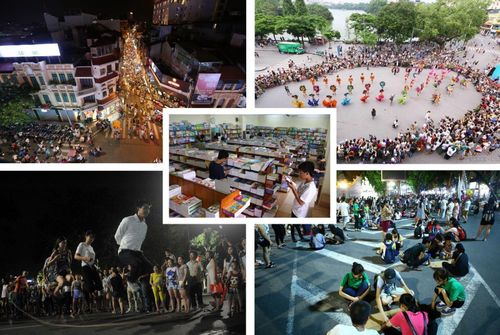 Hồ Gươm (Hà Nội) luôn là điểm đến lý tưởng của du khác trong và ngoài nước.