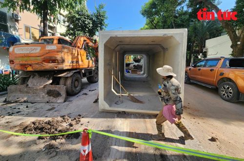 Hệ thống dẫn nước trong nội thành được cải tạo lớn hơn rất nhiều lần so với trước đây.