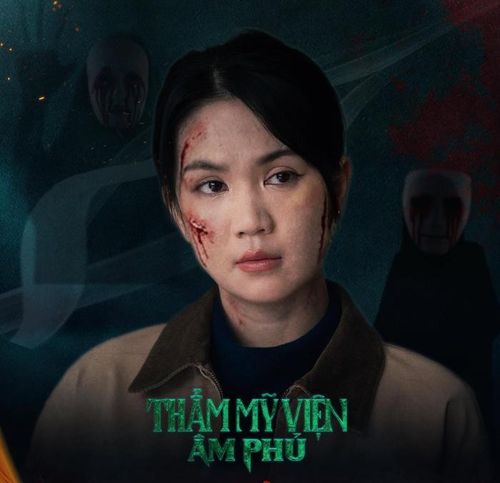 Năm 2026, Ngọc Trinh trở lại màn ảnh rộng với vai nữ chính trong phim Thẩm Mỹ Viện Âm Phủ. Ảnh: NSX