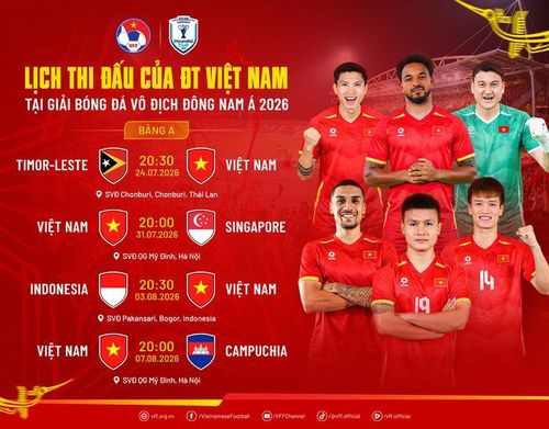 Việt Nam gặp Singapore ở trận tiếp theo. Ảnh: VFF