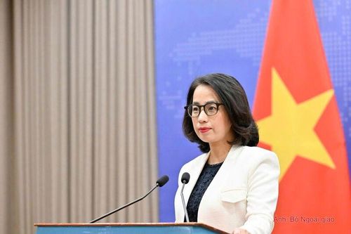 Người phát ngôn Bộ Ngoại giao Việt Nam Phạm Thu Hằng.