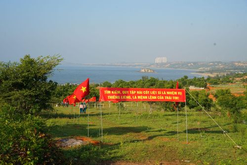 Khu vực quy tập hài cốt liệt sĩ