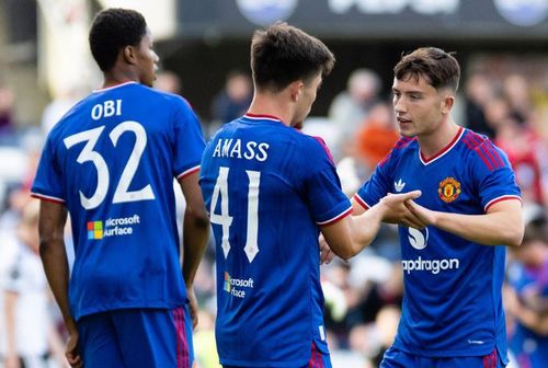 Dàn sao trẻ MU có trận đấu thăng hoa. Ảnh: ManUTD.