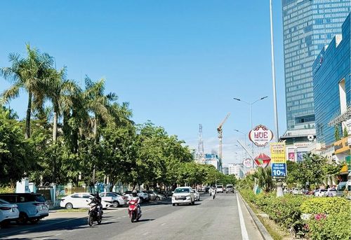 Con đường mang tên danh nhân Lê Quý Đôn. Ảnh: Minh Anh
