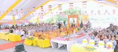 Chư tôn đức, đại biểu, Phật tử tham dự