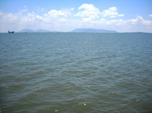 Khu vực biển nơi Khu Thương mại tự do sẽ tiếp giáp