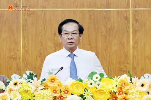 Tân Bí thư Thành ủy Cần Thơ Đỗ Thanh Bình phát biểu tại Hội nghị