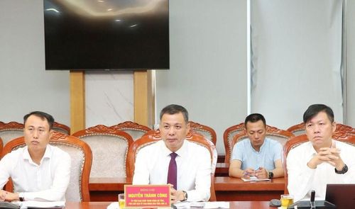Đồng chí Nguyễn Thành Công, Phó Chủ tịch UBND tỉnh Sơn La, tiếp và làm việc với đoàn công tác. Ảnh SNews