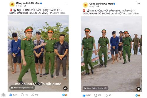 Video tuyên truyền của Công an xã Trí Phải với chủ đề “Nói không với đánh bạc trái phép – Đừng đánh đổi tương lai vì một phút may rủi” nhận được sự quan tâm tương tác lớn trên fanpage Công an tỉnh Cà Mau.