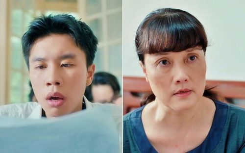 Diễn viên Long Vũ con trai của Nghệ sĩ Vân Dung chia sẻ: khá áp lực khi lần đầu đóng phim cùng mẹ.
