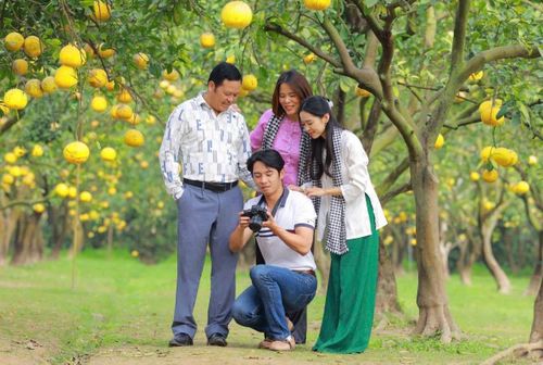 Mô hình nông nghiệp sinh thái kết hợp du lịch trải nghiệm đang "nở rộ" tại Hà Nội. Ảnh: Bình Minh