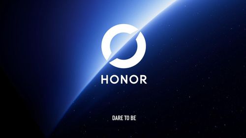 Logo mới của Honor, với thông điệp "Dám khác biệt". Ảnh: Honor.