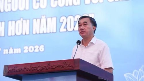 Thứ trưởng Y tế Trần Văn Thuấn phát biểu tại chương trình.