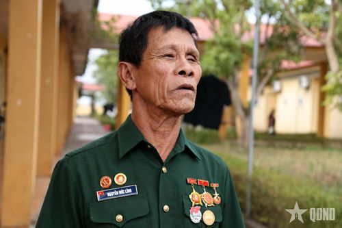 Thương binh Nguyễn Đức Lĩnh nhớ về những trận đánh ác liệt.